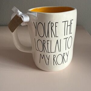 Rae Dunn Gilmore Girls Lorelai to Rory Mug Double Sided Mother's Day Gift NWT